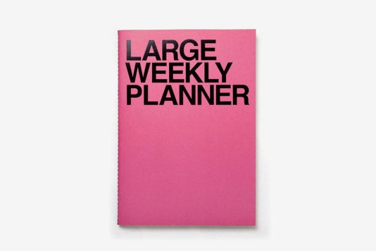 JStory Large Personal Wide Spaces Weekly Planner.